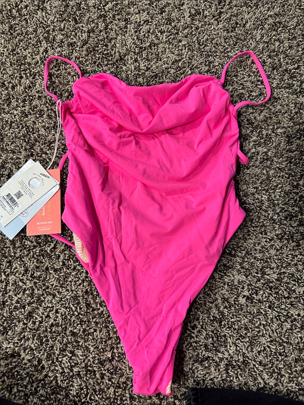 Maaji Hot Pink One-Piece Swimsuit